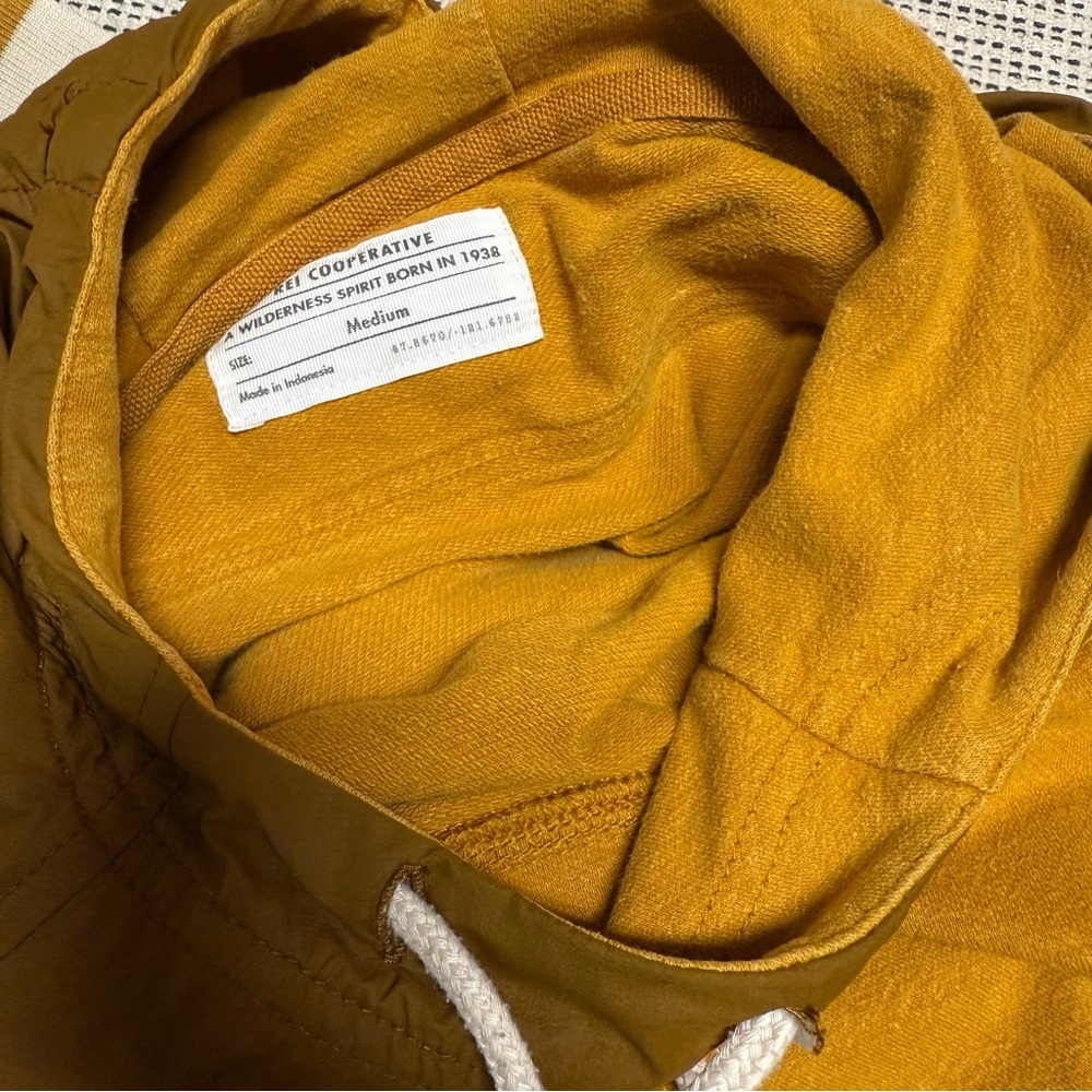 REI Cooperative Woman’s Medium Pullover Hoodie Hemp Organic Cotton Blend - Picture 4 of 9